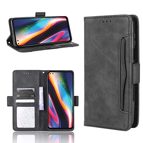Lederhülle für Motorola Moto G 5G Plus Hülle, Flip Case Schutzhülle Handy mit Kartenfach Stand und Magnet Funktion als Brieftasche, Tasche Cover Etui Handyhülle für Motorola Moto G 5G Plus, Schwarz Lederhülle für Motorola Moto G 5G Plus Hülle, Flip Case Schutzhülle Handy mit Kartenfach Stand und Magnet Funktion als Brieftasche, Tasche Cover Etui Handyhülle für Motorola Moto G 5G Plus, Schwarz von Baifu