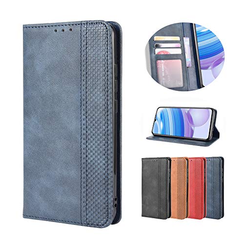 Lederhülle für Samsung Galaxy XCover Pro Hülle, Flip Case Schutzhülle Handy mit Kartenfach Stand und Magnet Funktion als Brieftasche, Tasche Cover Etui Handyhülle für Samsung Galaxy XCover Pro, Blau Lederhülle für Samsung Galaxy XCover Pro Hülle, Flip Case Schutzhülle Handy mit Kartenfach Stand und Magnet Funktion als Brieftasche, Tasche Cover Etui Handyhülle für Samsung Galaxy XCover Pro, Blau von Baifu