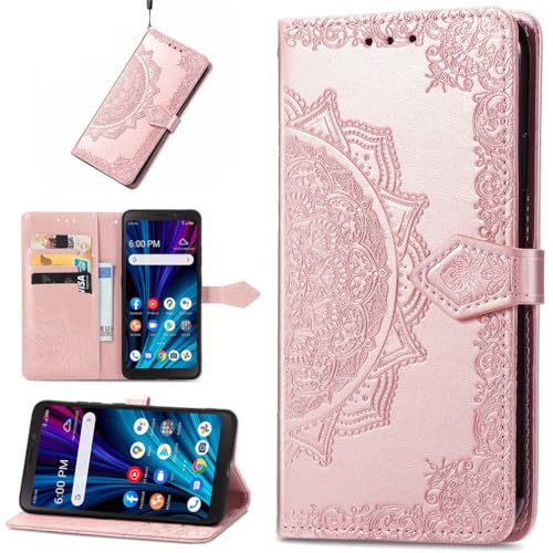 Mandala Blumen Hülle für vivo X200s, Ständer, Magnetverschluss, Card Slot Leder Handyhülle für vivo X200s-01 Mandala Blumen Hülle für vivo X200s, Ständer, Magnetverschluss, Card Slot Leder Handyhülle für vivo X200s-01 von Baifu