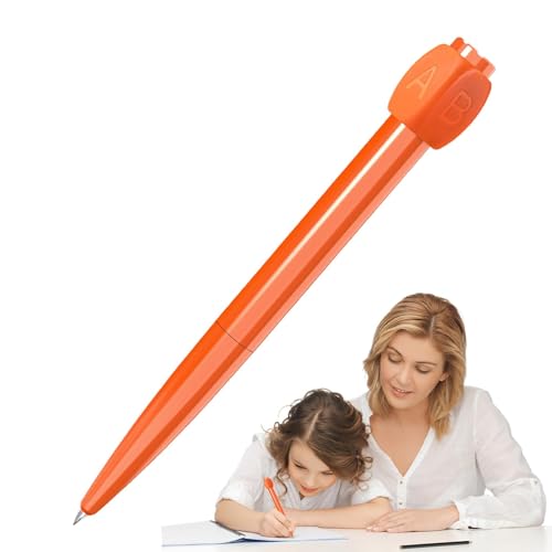 Bajbumgn ABCD Rotation Answer Schwarzer Gelstift, wählen Sie schwierige Prüfungswerkzeuge, lindern Sie Ängste und vertreiben Sie sich die Zeit mit einem drehbaren Stift von Bajbumgn