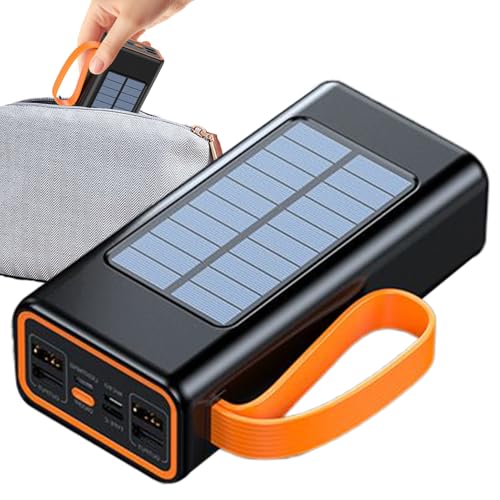 Bajbumgn Solar Powerbank, Tragbare Handy-Powerbank, Externer Akku Mit Hoher Kapazität Für Camping Wandern Und Outdoor-Aktivitäten Bajbumgn Solar Powerbank, Tragbare Handy-Powerbank, Externer Akku Mit Hoher Kapazität Für Camping Wandern Und Outdoor-Aktivitäten von Bajbumgn