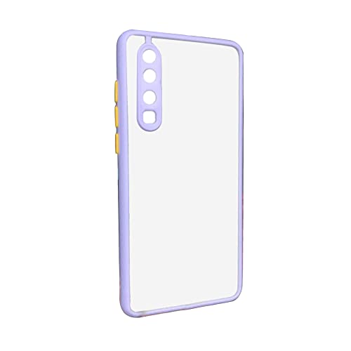 Bakemoro Stoßfeste Schutzhülle, durchscheinende Farbe, Handy-Schutzhülle für 10X 5G (Hellviolett) von Bakemoro