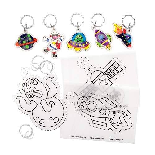 Baker Ross AW894 Schlüsselanhänger, superschrumpfend mit Sonnensystem, Kunst und Handwerk für Kinder, sortiert, 19 x 12 x 1 cm, 70 Gramm, 8 Stück Baker Ross AW894 Schlüsselanhänger, superschrumpfend mit Sonnensystem, Kunst und Handwerk für Kinder, sortiert, 19 x 12 x 1 cm, 70 Gramm, 8 Stück von Baker Ross