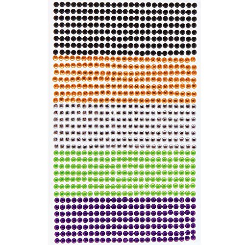 Baker Ross AX172 Halloween Selbstklebende Edelsteine - Packung mit 900 Stück, Juwelen für Halloween-Bastelsets, Scrapbook-Aufkleber und Bastelmaterialien für Kinder Baker Ross AX172 Halloween Selbstklebende Edelsteine - Packung mit 900 Stück, Juwelen für Halloween-Bastelsets, Scrapbook-Aufkleber und Bastelmaterialien für Kinder von Baker Ross