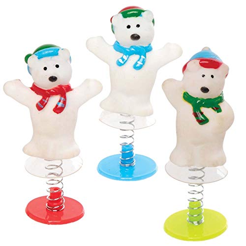 Baker Ross AX375 Eisbären mit Hüpffunktion Bastelset für Kinder - 6 Stück, Festliche Kreativsets und Bastelbedarf zum Basteln und Dekorieren zur Weihnachtszeit Baker Ross AX375 Eisbären mit Hüpffunktion Bastelset für Kinder - 6 Stück, Festliche Kreativsets und Bastelbedarf zum Basteln und Dekorieren zur Weihnachtszeit von Baker Ross