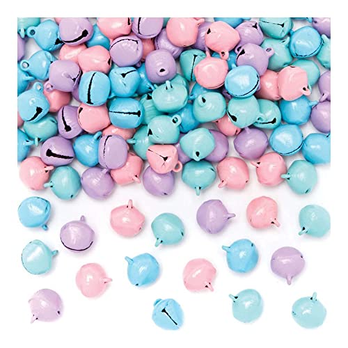 Baker Ross AX700 Pastell Glöckchen zum Basteln - 120 Stück, für Kinder zum Basteln und zur Ostern Dekoration von Baker Ross