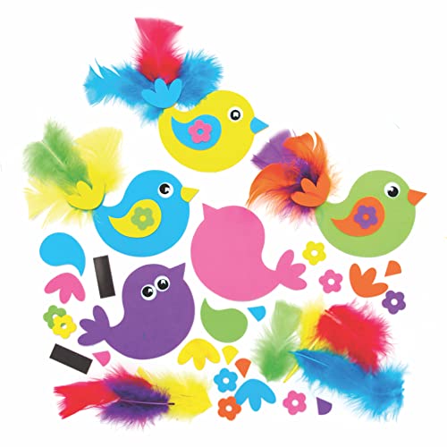 Baker Ross AX839 Kühlschrankmagnet-Kits mit Vogel, zum Selbermachen von Kühlschrankmagneten, Kunst-Kits für Kinderkreativität, kleine Geschenke oder Bastelarbeiten zu Hause, 8 Stück Baker Ross AX839 Kühlschrankmagnet-Kits mit Vogel, zum Selbermachen von Kühlschrankmagneten, Kunst-Kits für Kinderkreativität, kleine Geschenke oder Bastelarbeiten zu Hause, 8 Stück von Baker Ross