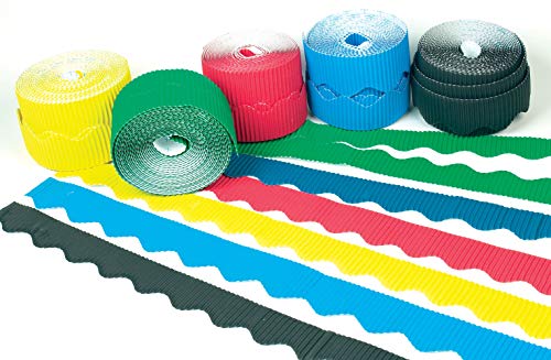 Baker Ross EK544 Bunte Bordüren zum Basteln, Sortiert, 6 Stück (1er Pack) von Baker Ross