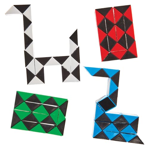 Baker Ross FN228 Schlange Puzzle Spiel - 4er-Pack, Unterhaltsames Zappelspielzeug für Kinderparty-Tüten Baker Ross FN228 Schlange Puzzle Spiel - 4er-Pack, Unterhaltsames Zappelspielzeug für Kinderparty-Tüten von Baker Ross