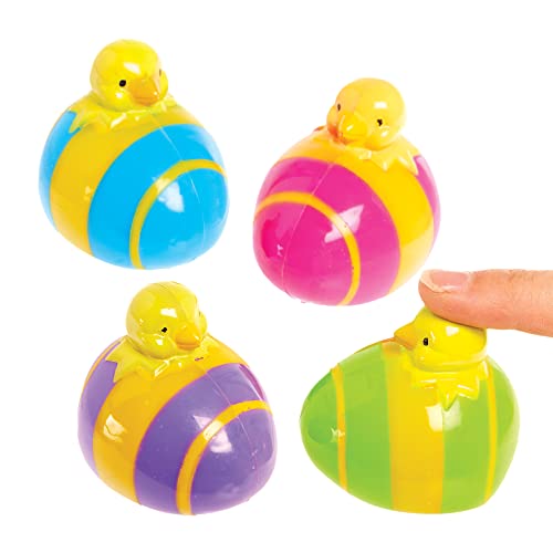 Baker Ross FX471 Osterküken-Aufzieh-Rennspiel 4er-Pack, Oster-Rennspielzeug für Kinder Partytütenfüller Baker Ross FX471 Osterküken-Aufzieh-Rennspiel 4er-Pack, Oster-Rennspielzeug für Kinder Partytütenfüller von Baker Ross