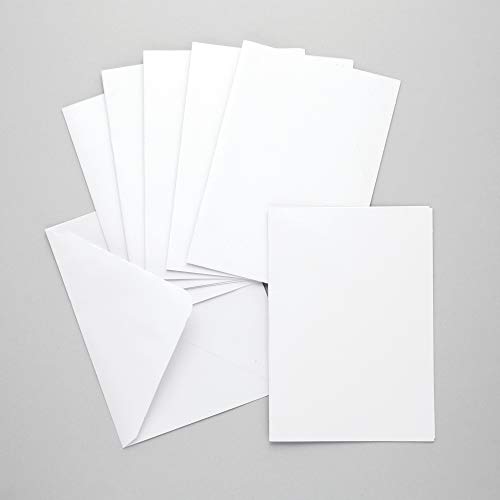 Baker Ross Weiße Grußkarten (12 Stück) – für Kinder zum Basteln von Grußkarten und Verschenken zu allen Gelegenheiten von Baker Ross