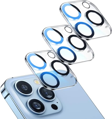 Baker 3 Stück Kameraschutz für iPhone Panzerfolie Kamera Schutzglas Schutzfolie (iPhone 16 Pro/iPhone 16 Pro Max) von Baker