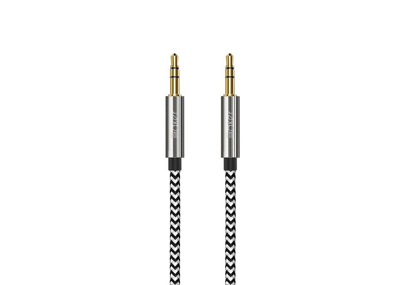 Baker BK100 Audio-Kabel, 3,5-mm-Klinke, 3,5-mm-Klinke (100 cm), AUX Kabel von Baker