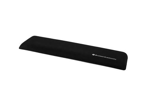 BakkerElkhuizen Handauflage Tastatur Ergonomisch - Handgelenkauflage Tastatur - für kompakte Tastatur - Schwarz von BakkerElkhuizen