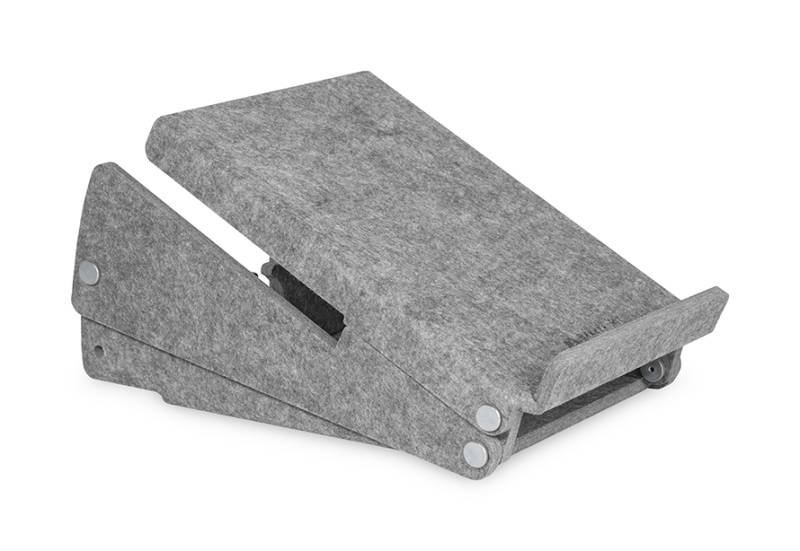 Bakker Elkhuizen Ergo-Top 320 - Notebook-Ständer - 43,2 cm (17) - Hellgrau (BNETOP320CLGY) von BakkerElkhuizen