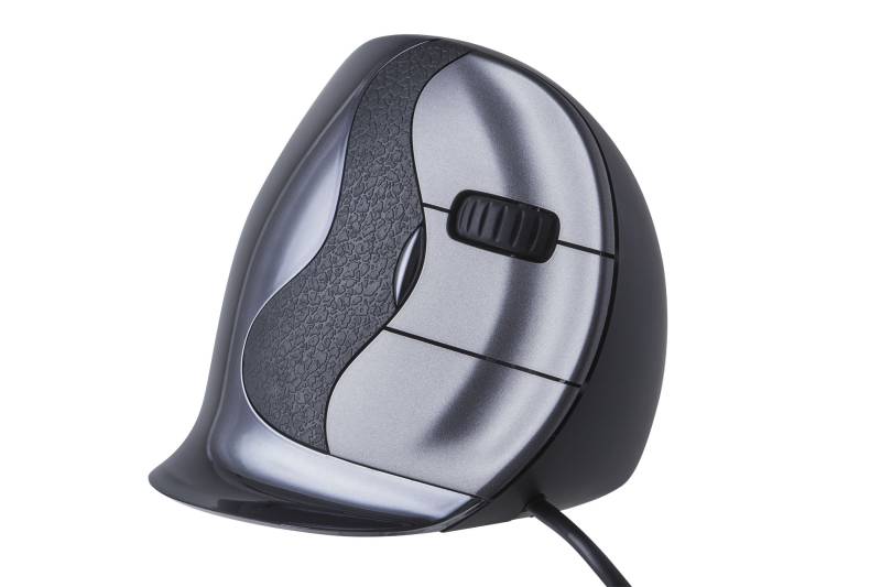 Bakker Elkhuizen Evoluent D Large - Vertical mouse - ergonomisch - Für Rechtshänder - optisch - 6 Tasten - kabelgebunden - USB (BNEEVRDL) von BakkerElkhuizen