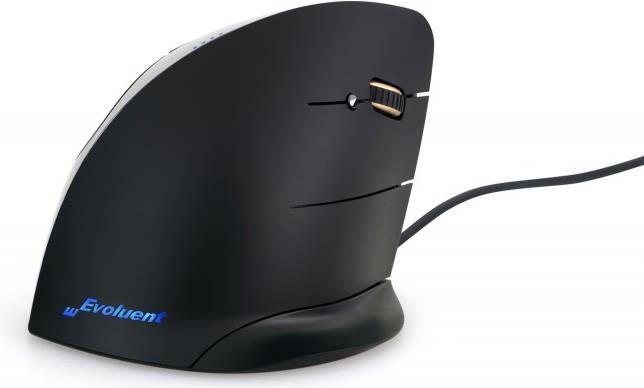 Bakker Elkhuizen Evoluent Vertical Mouse C - Maus - 5 Tasten - verkabelt - USB (BNEEVRC) von BakkerElkhuizen