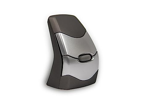BakkerElkhuizen DXT 2 Präzisionsmaus Wireless, Ergonomische Kabellose Maus, Rechts- und Linkshänder, für Laptop/PC/Mac, Schwarz/Hellgrau BakkerElkhuizen DXT 2 Präzisionsmaus Wireless, Ergonomische Kabellose Maus, Rechts- und Linkshänder, für Laptop/PC/Mac, Schwarz/Hellgrau von BakkerElkhuizen