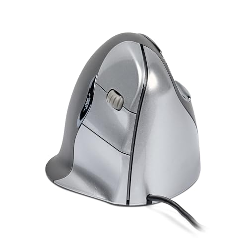 BakkerElkhuizen Evoluent4 kabelgebunden, Ergonomische vertikale Maus, Rechtshänder, Dunkelgrau/schwarz/Silber BakkerElkhuizen Evoluent4 kabelgebunden, Ergonomische vertikale Maus, Rechtshänder, Dunkelgrau/schwarz/Silber von BakkerElkhuizen