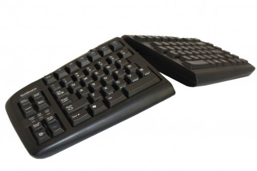 BakkerElkhuizen Goldtouch Adjustable Tastatur V2 schwarz MAC/PC (US) von BakkerElkhuizen