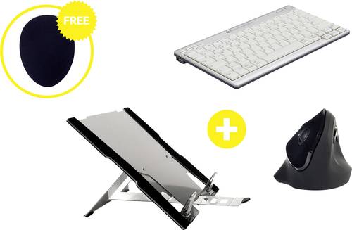 BakkerElkhuizen Homeworking Box Professional PLUS DE Home Office-Set Höhen-Bereich: 9 bis 22cm Schw BakkerElkhuizen Homeworking Box Professional PLUS DE Home Office-Set Höhen-Bereich: 9 bis 22cm Schw von BakkerElkhuizen