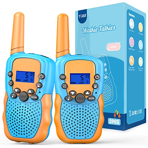 Walkie Talkie, Bakoherp Funkgerät Kinder Geschenke ab 3-12 Jahre Jungen Mädchen, Woki Toki für Kinder mit 8 Kanäle, LED Taschenlampe, LCD Bildschirm und VOX Funktion für Abenteuer, Camping, Wandern Walkie Talkie, Bakoherp Funkgerät Kinder Geschenke ab 3-12 Jahre Jungen Mädchen, Woki Toki für Kinder mit 8 Kanäle, LED Taschenlampe, LCD Bildschirm und VOX Funktion für Abenteuer, Camping, Wandern von Bakoherp