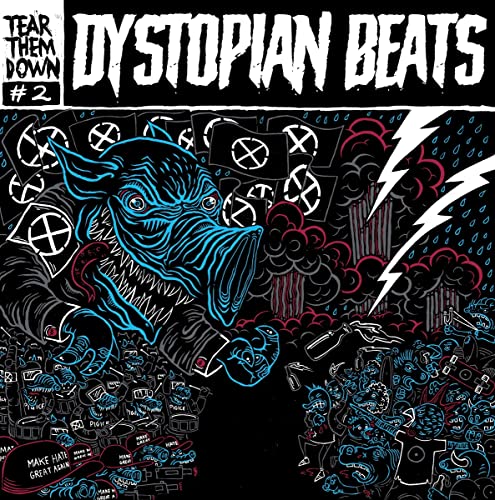 Dystopian Beats (Clear Blue Vinyl/+Download) [Vinyl LP] von Bakraufarfita (Broken Silence)