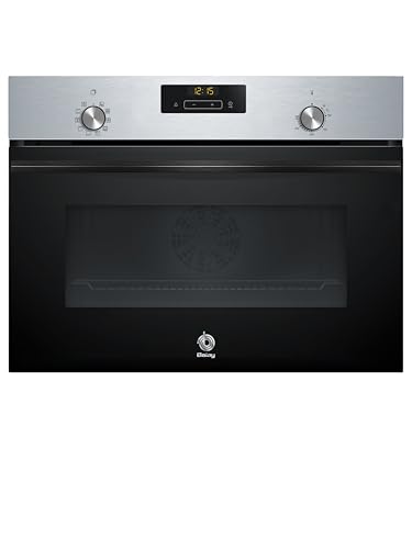 Balay Kompakter Multifunktionsofen, 45 cm, Control Comfort, Aqualisis, verdeckte Griffe, schwarzes Glas, 3CB4130X3 Balay Kompakter Multifunktionsofen, 45 cm, Control Comfort, Aqualisis, verdeckte Griffe, schwarzes Glas, 3CB4130X3 von Balay