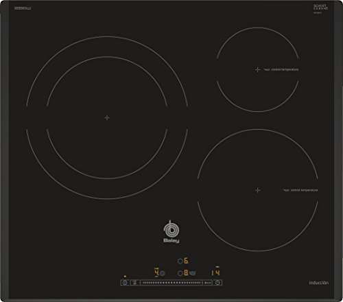 Balay Platte 3EB965LU 3 Induktion Ölsteuerung, Schwarz von Balay