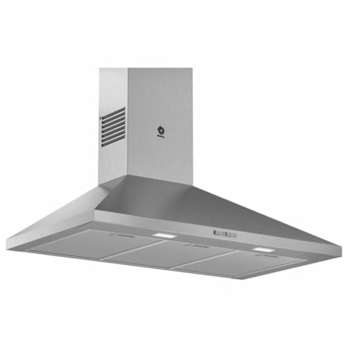 Balay 3BC696MX Dunstabzugshaube, 600 m³/h, Wandmontage, Edelstahl A – Dunstabzugshaube (600 m³/h, Abluft/Umluft, A, A, C, 69 dB) von Balay
