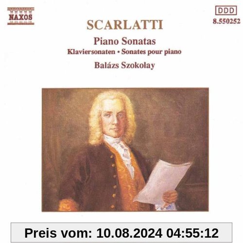 Scarlatti: Piano Sonatas (Selection) von Balazs Szokolay