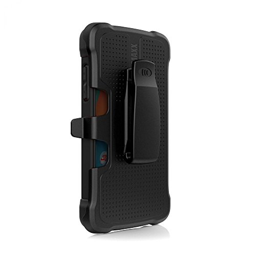 Ballistic TX1273-A06C Tough Jacket MAXX Schwarz Silikon/Schwarz TPU/Schwarz PC für LG Nexus 5 von Ballistic