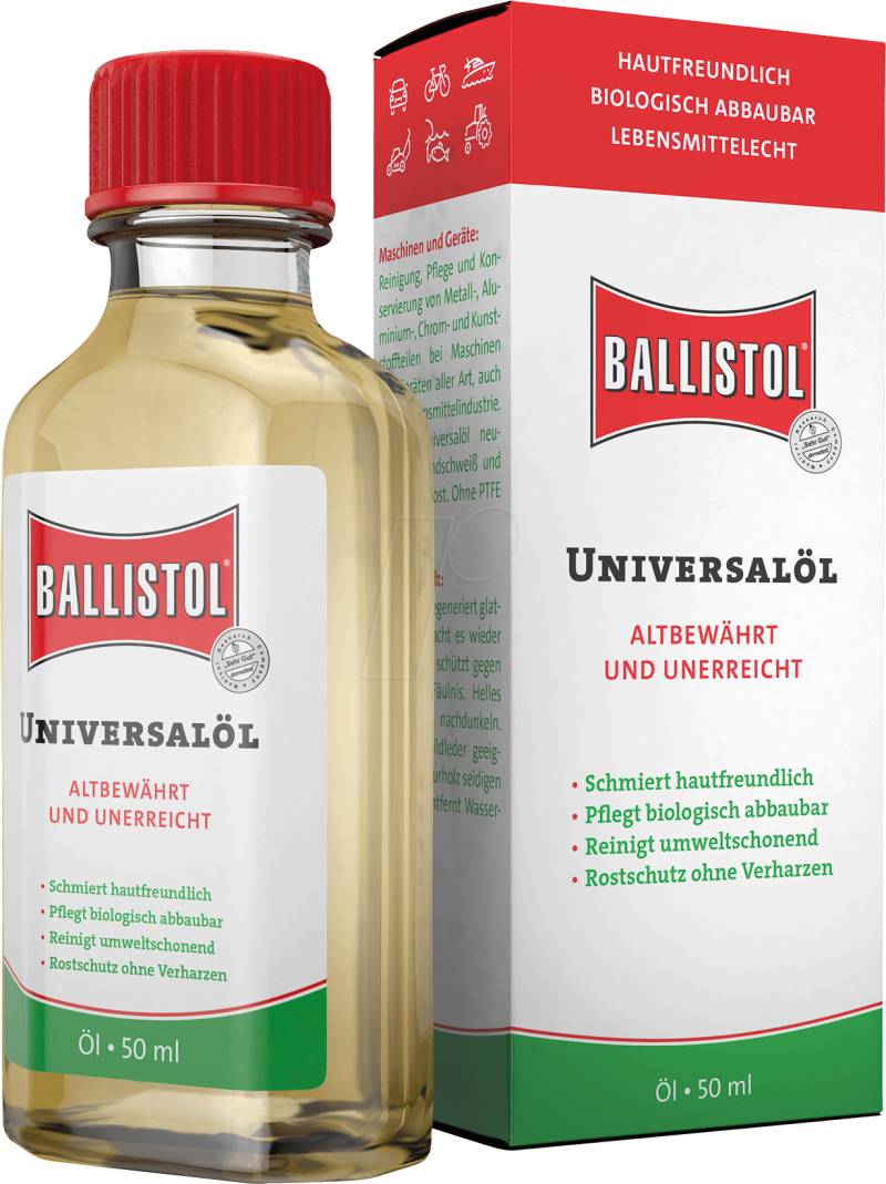 BALL 21000 - Universalöl, 50 ml, Flasche von Ballistol