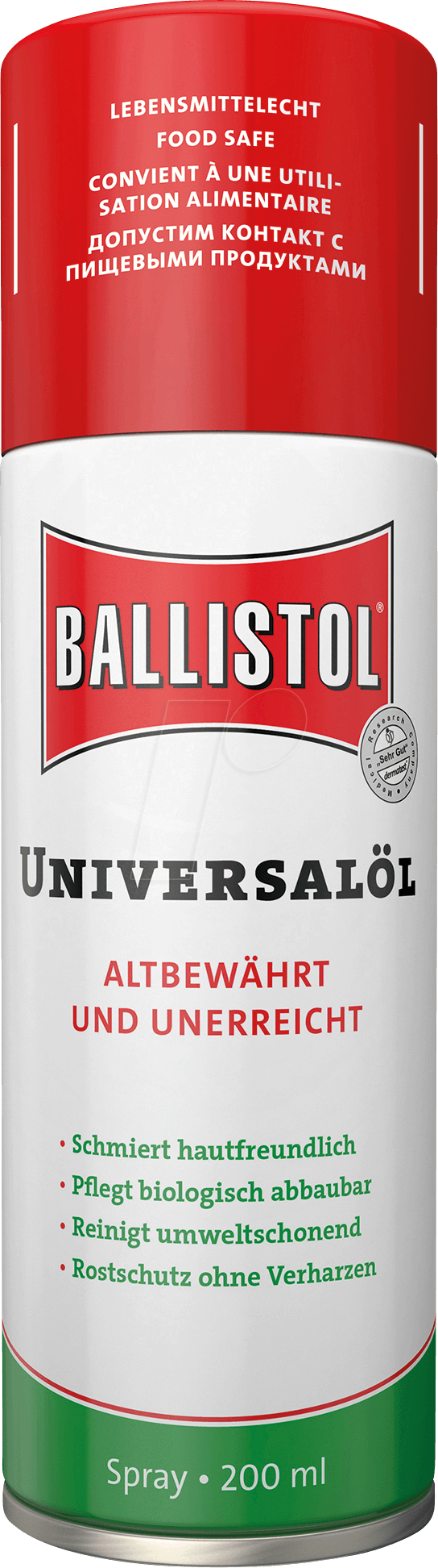 BALL 21700 - Universalöl, 200 ml, Spray von Ballistol