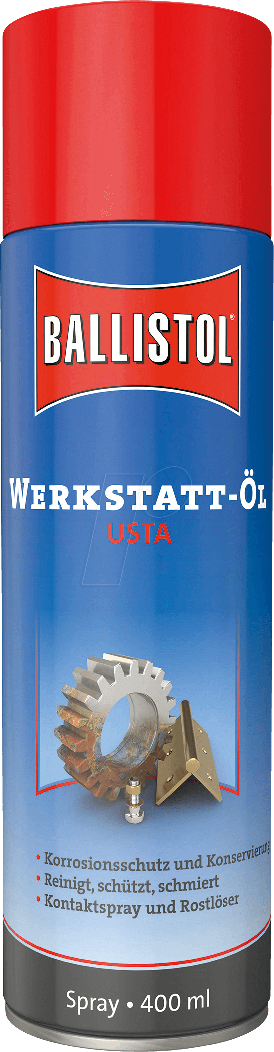 BALL 22960 - Werkstatt-Öl, USTA, 400 ml, Spray von Ballistol