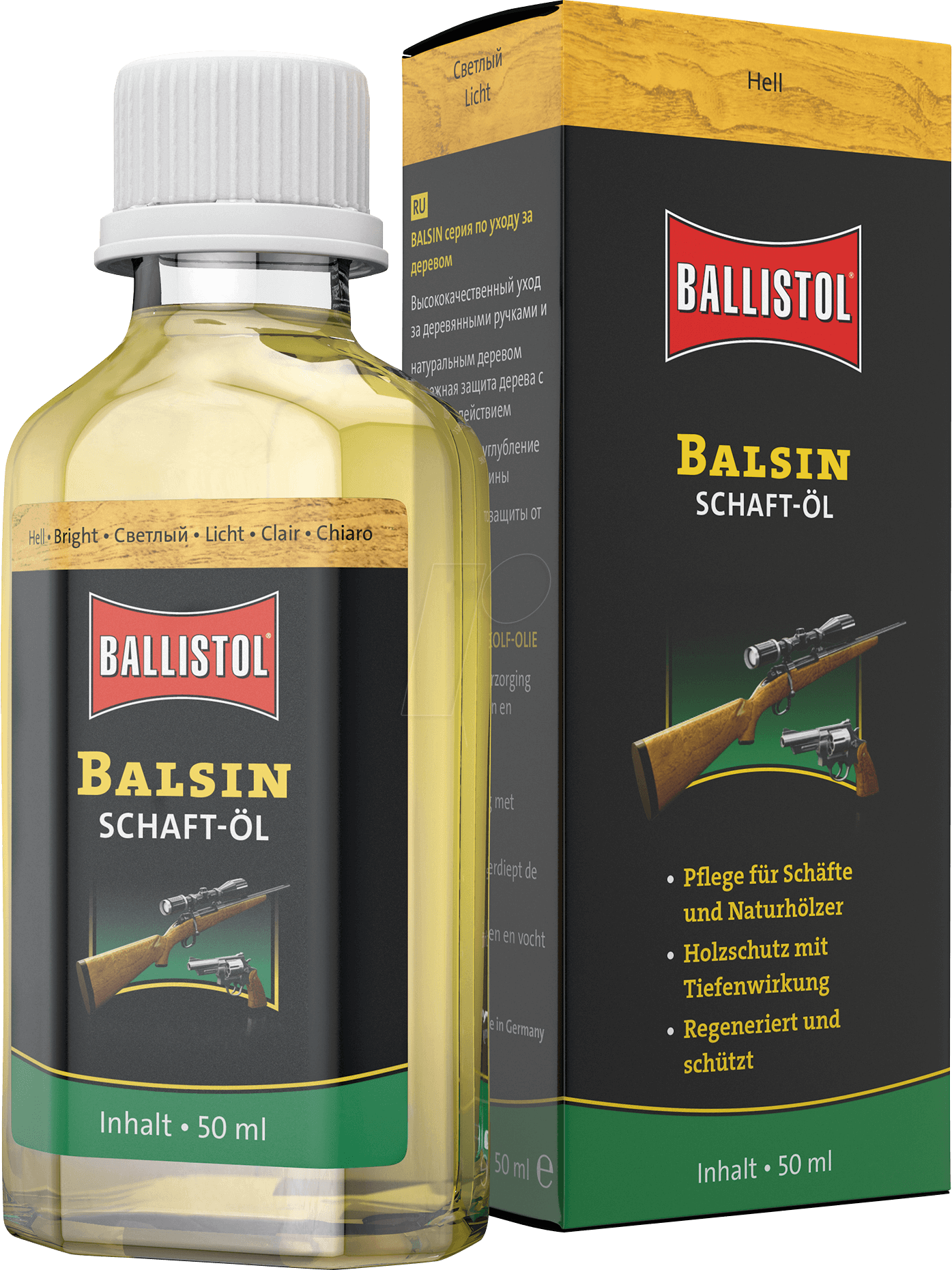 BALL 23030 - Schaft-Öl Balsin, hell, 50 ml von Ballistol