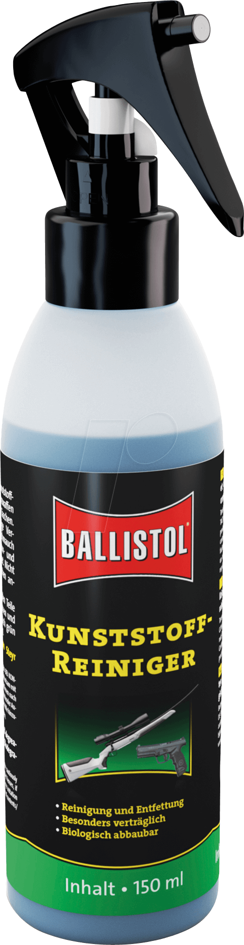 BALL 23383 - Kunststoffreiniger, 150 ml von Ballistol