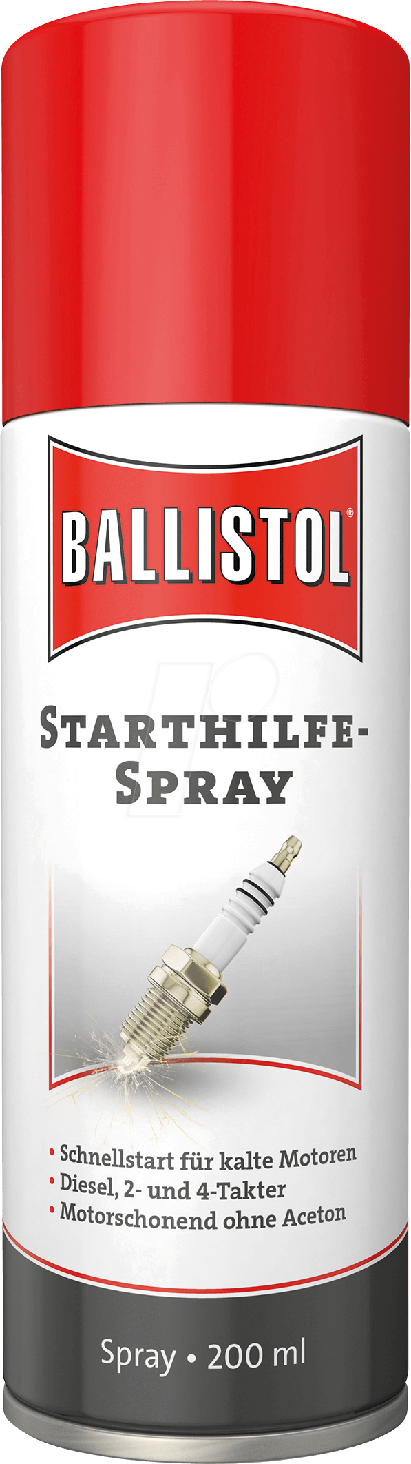 BALL 25500 - Starterspray, Startwunder, 200 ml von Ballistol