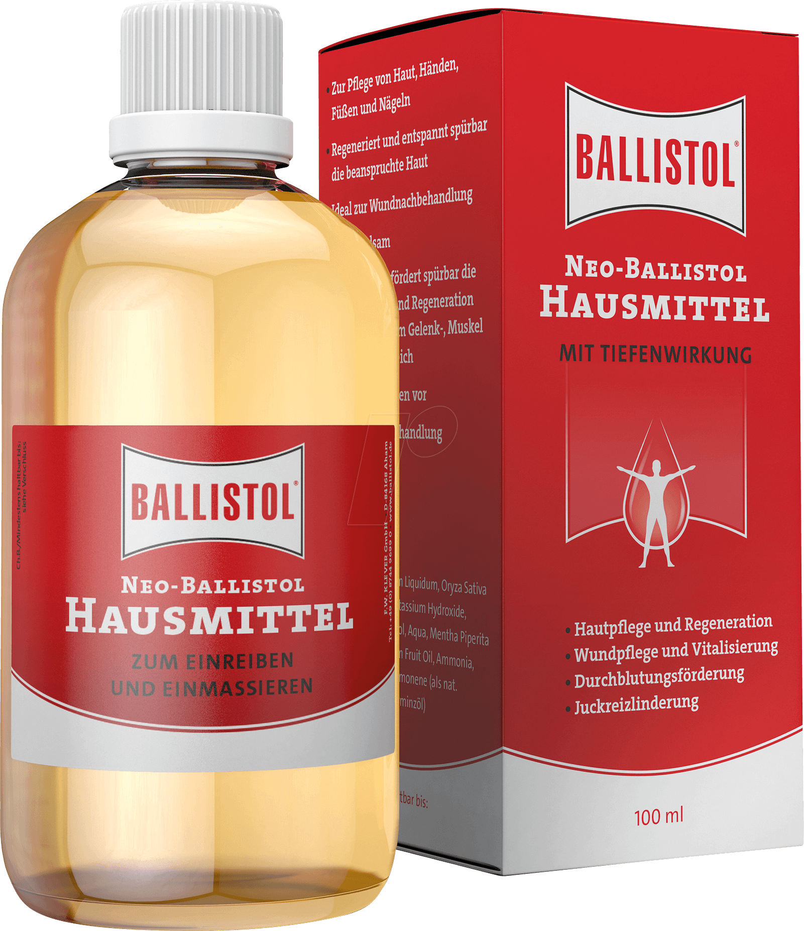 BALL 26200 - Neo-Ballistol Hausmittel, 100 ml von Ballistol