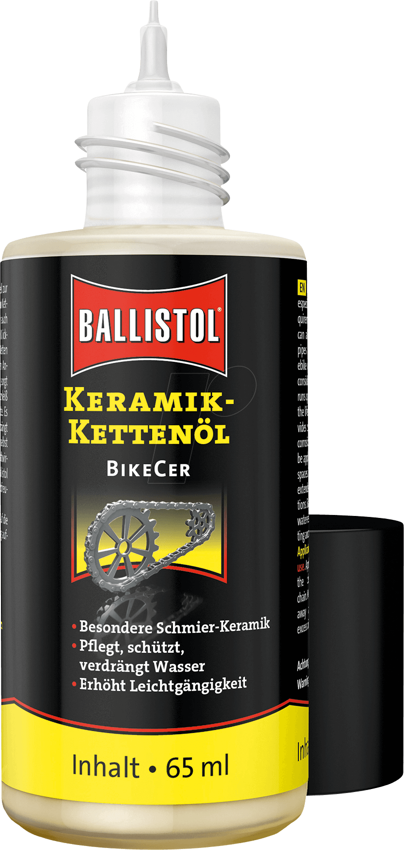 BALL 28050 - Keramik-Kettenöl, 65 ml, Flasche von Ballistol