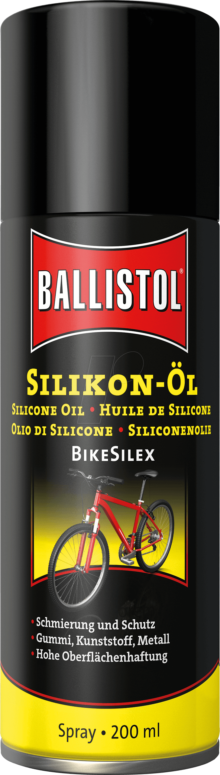 BALL 28089 - Silikonspray BikeSilex, 200 ml von Ballistol