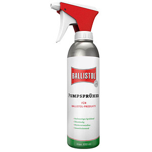 BALLISTOL Sprühflasche unbefüllt weiß/rot von Ballistol