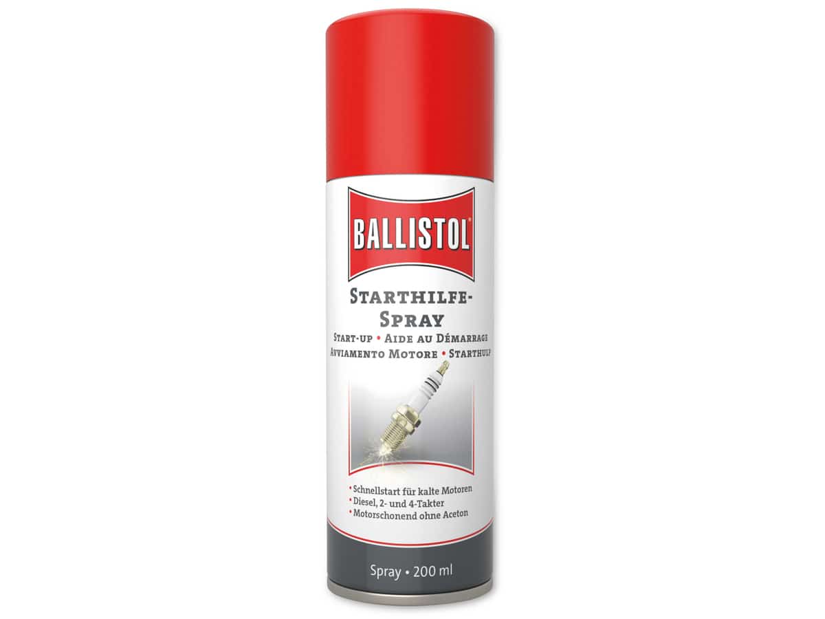 BALLISTOL Starthilfe Spray, 200 ml BALLISTOL Starthilfe Spray, 200 ml von Ballistol