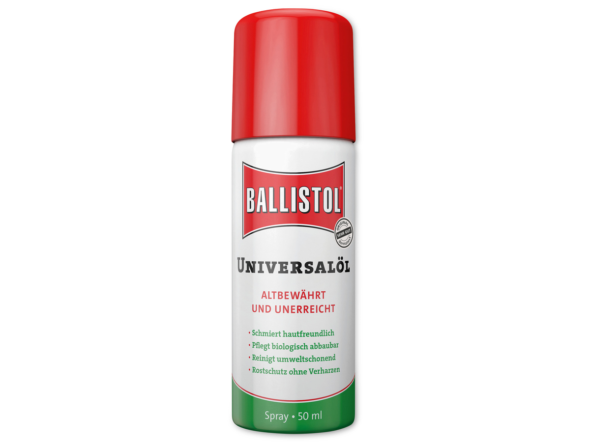BALLISTOL Universalöl Spray, 50 ml BALLISTOL Universalöl Spray, 50 ml von Ballistol