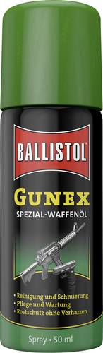 Ballistol 22150 Gunex Waffen-Öl Spray 50ml von Ballistol