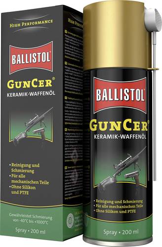Ballistol 22166 GunCer Waffenöl 200ml von Ballistol