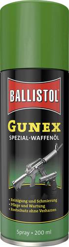 Ballistol 22200 Gunex Waffen-Öl Spray 200ml von Ballistol