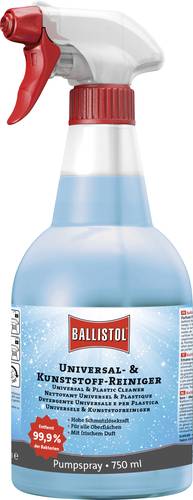 Ballistol Universal- und Kunststoff-Reiniger 25075 750ml von Ballistol