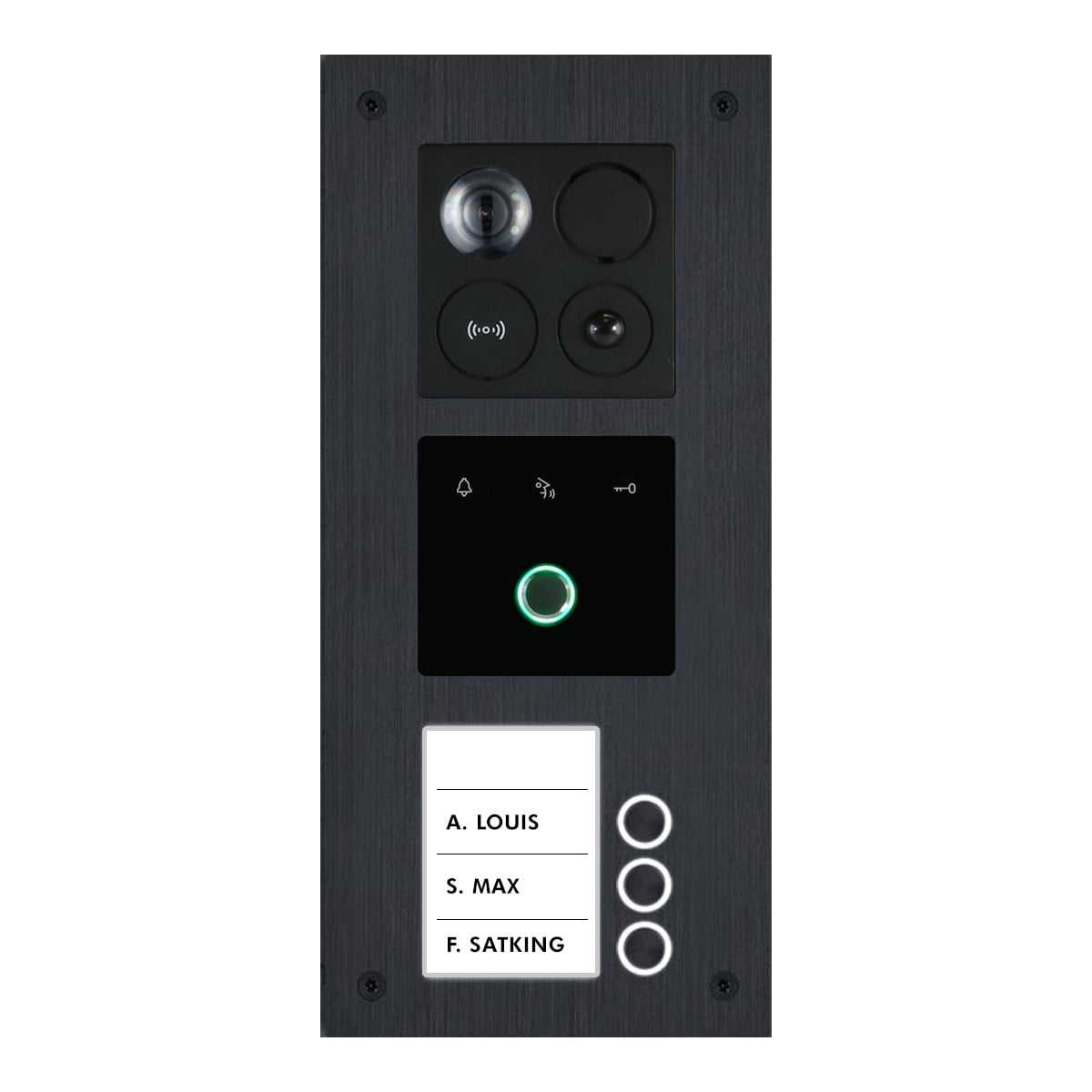 BALTER ERA IP Türstation mit Fingerprint Modul Unterputz 2-Draht BUS 180° Weitwinkelkamera Schwarz 3 Familienhaus BALTER ERA IP Türstation mit Fingerprint Modul Unterputz 2-Draht BUS 180° Weitwinkelkamera Schwarz 3 Familienhaus von Balter