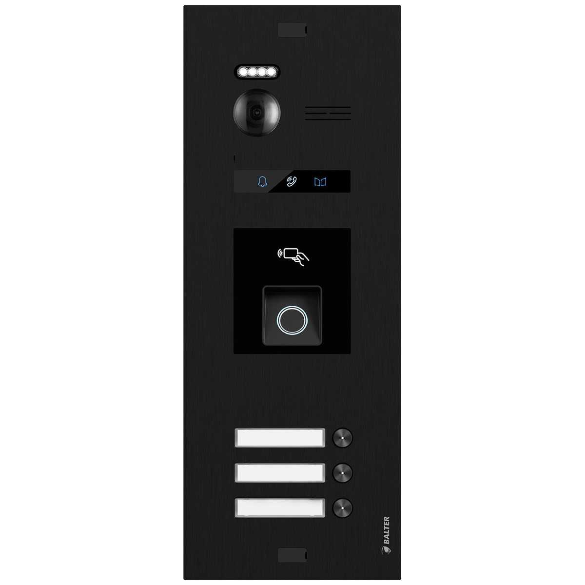 BALTER EVO HD Türstation mit Fingerprint/RFID Modul Unterputz 2-Draht BUS 175° Weitwinkelkamera Schwarz 3 Familienhaus BALTER EVO HD Türstation mit Fingerprint/RFID Modul Unterputz 2-Draht BUS 175° Weitwinkelkamera Schwarz 3 Familienhaus von Balter